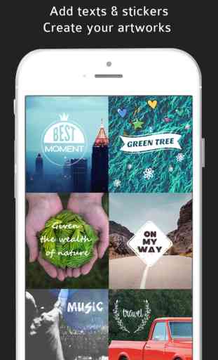 Text On Photo – awesome fonts & beautiful stickers over pictures 1