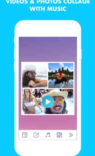 Video Collage Maker with Music, Picture & Text 2