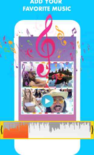 Video Collage Maker with Music, Picture & Text 4