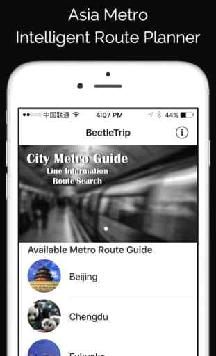 City Maps Routing - Metro Subway Transit Trip advisor Asia travel guide and offline map 1