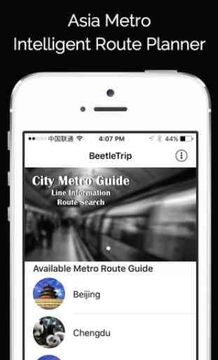 City Maps Routing - Metro Subway Transit Trip advisor Asia travel guide and offline map 4