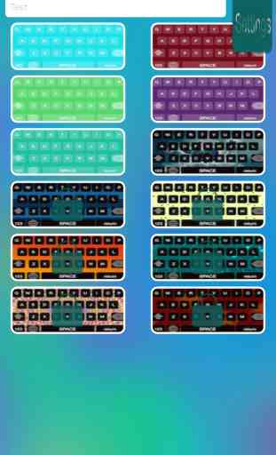 Color Keys - Free Colorful Keyboard for iOS 8 and iPhone / iPad 1