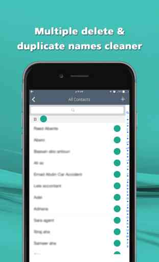 Contacts Manager - ِEdit Contacts & Backup on Dropbox, iCloud and Google drive 2