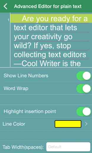 Cool Writer - Awesome writing & note taking app with Dropbox & iCloud sync. 3