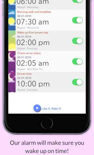 Crazy WakeUp Alarm app for heavy sleepers with spin, maths, shake and questions to wake up 3