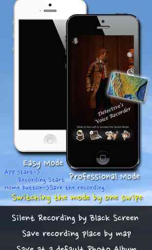 Detective's Voice Recorder - One Touch Fast Secret and Professional Recorder 2