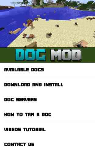 DOG MOD FREE - Dogs Mods Style Guide For Minecraft Game PC Edition 4