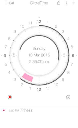 CircleTime - beautiful spinning circular calendar 4