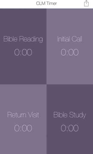 CLM Timer ~ Christian Life and Ministry Meeting Stopwatch 1