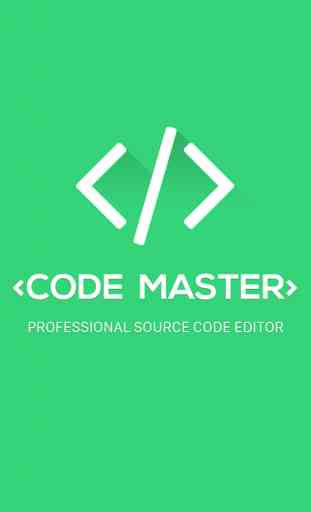 Code Master - Source Code Editor 1
