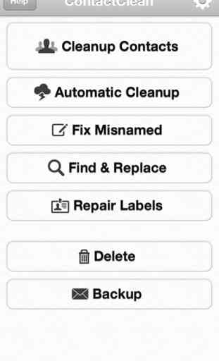 ContactClean - Address Book Cleanup & Repair 2