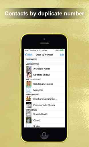 ContactClean: delete duplicate phone contacts and backup clean addressbook 2