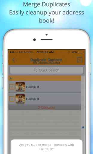 ContactManager – Remove & Merge Duplicate Contacts 2