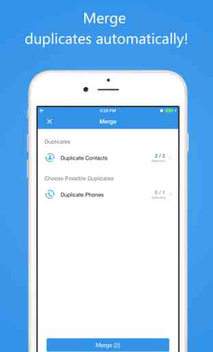 Contacts Cleaner Pro - Cleanup & Merge Duplicate Contacts & Easy Backup 3