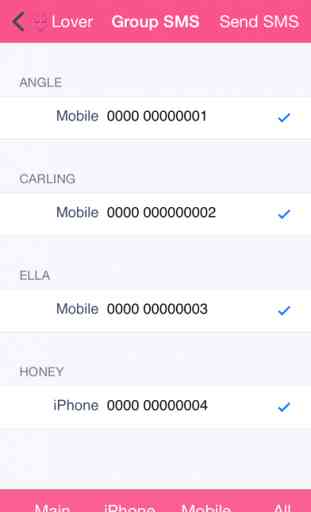 Contacts Grouping Lite 3