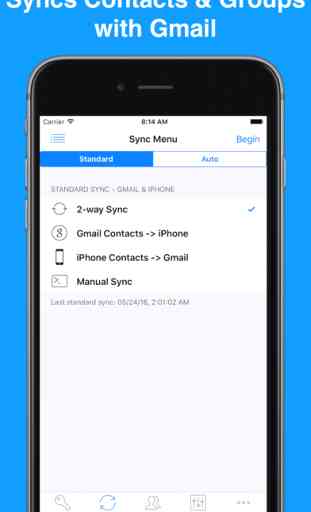 Contacts Sync for Google Gmail with Auto Sync 1