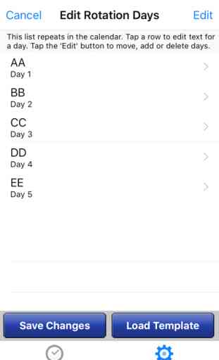 CopApp ! Calendar Schedule Repeating Shift App 3