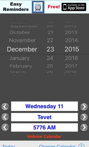 Date Converter - Instant calendars conversion 1