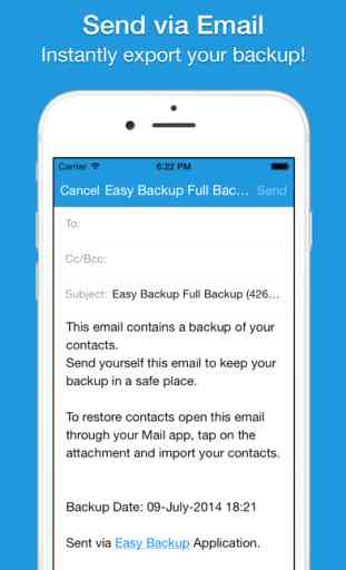 Easy Backup Pro - Contacts Backup Assistant 2