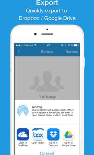 Easy Backup Pro - Contacts Backup Assistant 3