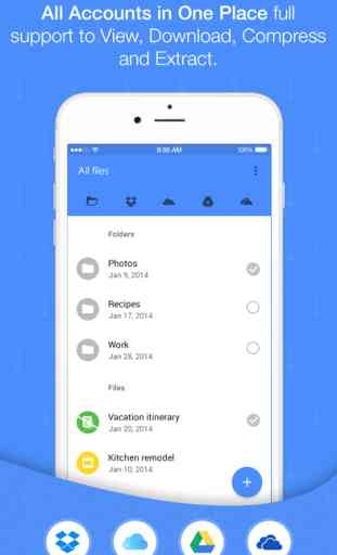 Easy Zip Pro - With Dropbox Google Drive iCloud and OneDrive 1