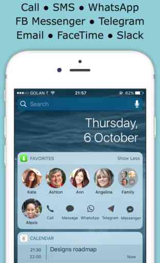 Favorites Widget - Contacts Launcher for iPhone 1