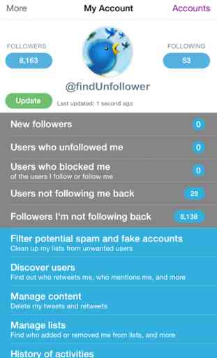 Find Unfollowers And Track New Followers For Twitter 1