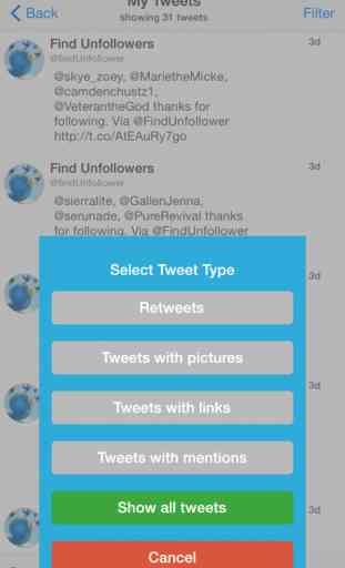 Find Unfollowers And Track New Followers For Twitter 4