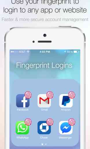 Fingerprint Login: PassKey Password & Apps Lock 1