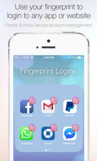 Fingerprint Login: PassKey Password & Apps Lock 4