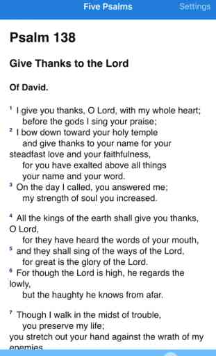Five Psalms 1