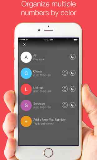 Flyp: Multiple Phone Numbers for Calling & Texting 4