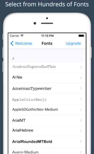 Font Viewer Premium - The Typeface Font Book for Designers & Artists 1