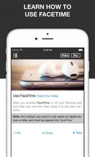 Guide for Facetime & Facetime Audio 3