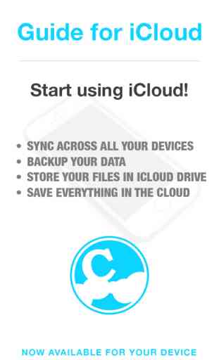 Guide for iCloud & iCloud Drive - Backup & Restore your Photos 1