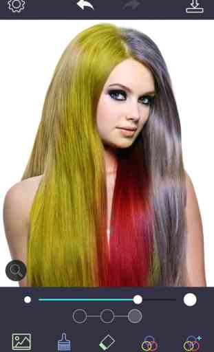 Hair Color Dye - Design Salon to Recolor, Change & Beautify Hairstyle 3