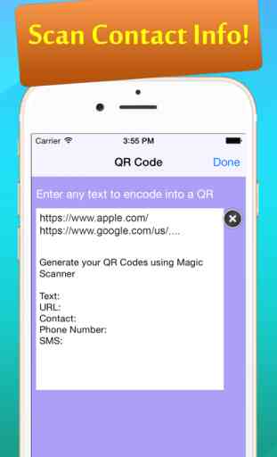 Magic Scanner - QR Code and Barcode Reader & Generate Your Own Code Quick! 3