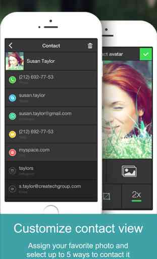 One Touch Dial - T9 speed dial call your favorite contacts and quick photo dialer app launcher for social networks. 4