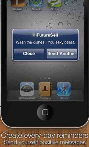 HiFutureSelf ~ Send quick messages & reminders to your future self 1