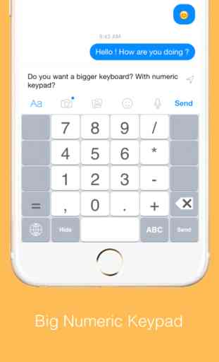 Highlighted Keyboard - Extra large Keyboard with next key hints 4