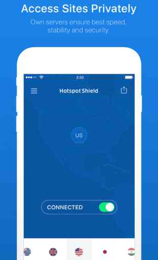 Hotspot Shield Free Privacy & Security VPN Proxy 3