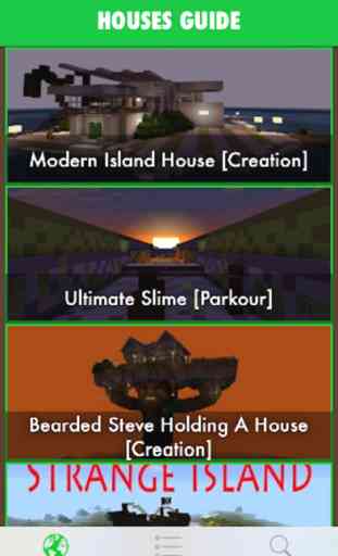 Houses for Minecraft - Database Guide Building Houses for Minecraft PE 2