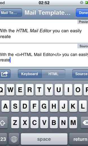 HTML Mail Editor 2