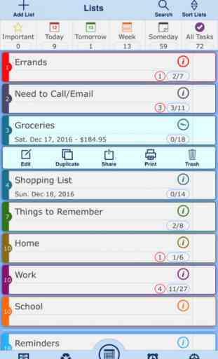Listaway: To-Do List, Task Manager & Reminders 1