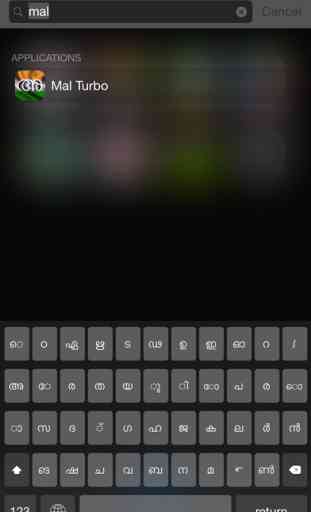 Malayalam keyboard for iPhone Turbo 1