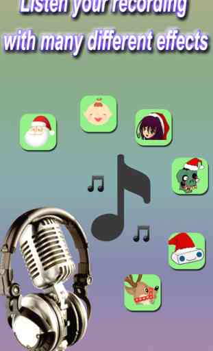 Merry Christmas Funny Voice Changer & Recorder with different effect 2