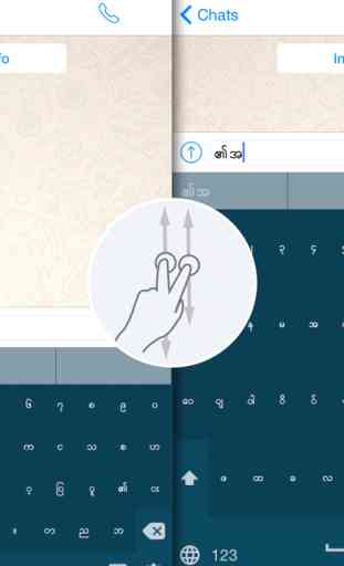 Myanmar Keyboard for iPhone and iPad 3