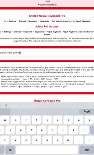 Nepali Keyboard Pro 3
