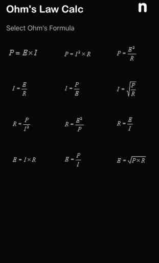 Ohm Law Calculator 1