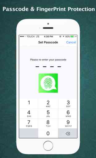 Password for Whatsapp AppLock PRO - Lock With Password or Touch ID for hidden messages 1